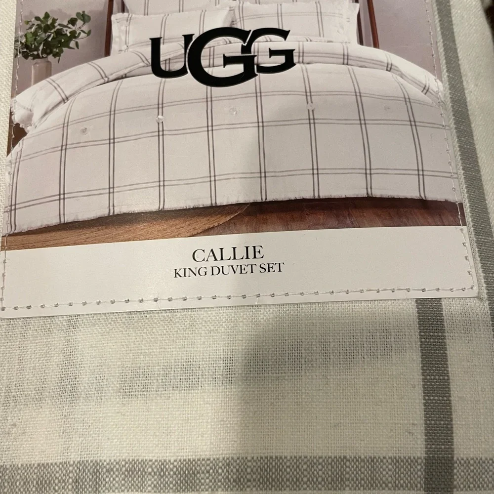 UGG Callie King Duvet set NEW-Offers of half off or more ignored or declined!!!